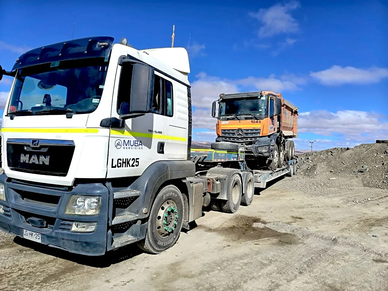 Operación en terreno MUBA