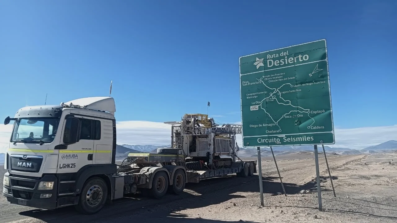 Operación MUBA en rutas del norte de Chile