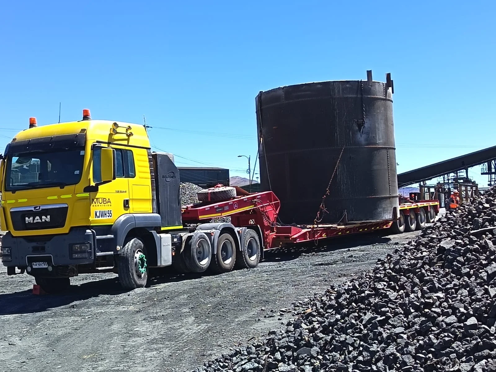 Operación en terreno MUBA